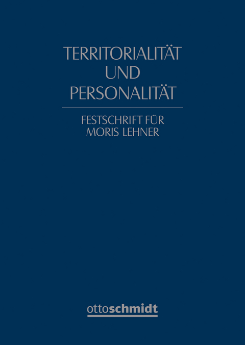 Territorialit&auml;t und Personalit&auml;t
