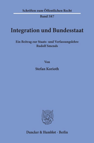 Integration und Bundesstaat.
