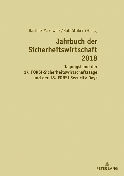 Jahrbuch der Sicherheitswirtschaft 2018 - 
