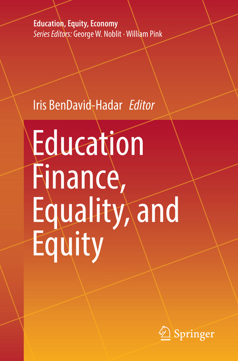 Education Finance, Equality, and Equity - 