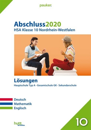 Abschluss 2020 - Hauptschulabschluss Klasse 10 Nordrhein-Westfalen Lösungen