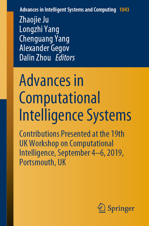 Advances in Computational Intelligence Systems - 