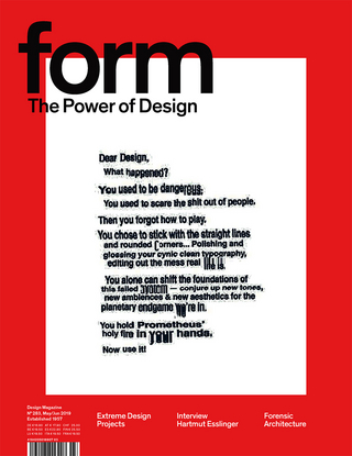 form No. 283. The Power of Design