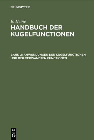 Anwendungen der Kugelfunctionen und der verwandten Functionen
