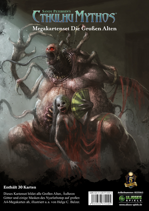 Cthulhu Mythos 5E - Gro&szlig;e Alte Megakartenset - Sandy Petersen, James Jacobs, Arthur Petersen, Ian Starcher, David N. Ross