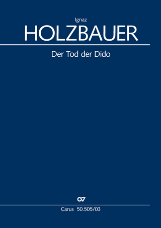 Der Tod der Dido (Klavierauszug)
