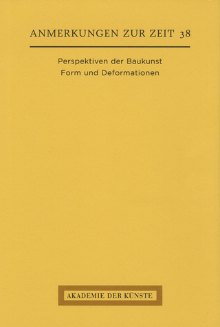 Perspektiven der Baukunst