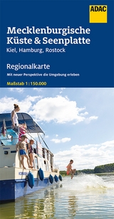 ADAC Regionalkarte 02 Mecklenburgische K&uuml;ste und Seenplatte 1:150.000