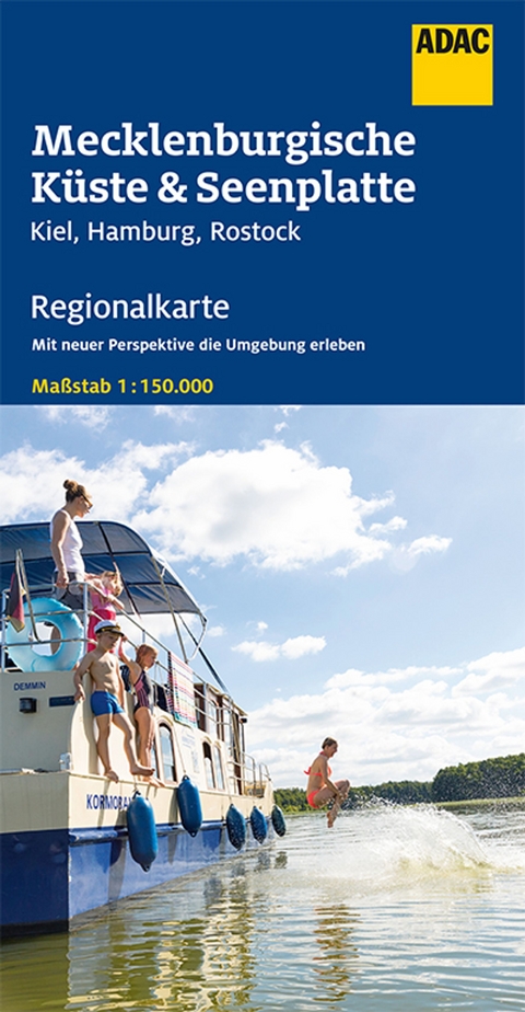 ADAC Regionalkarte 02 Mecklenburgische K&uuml;ste und Seenplatte 1:150.000