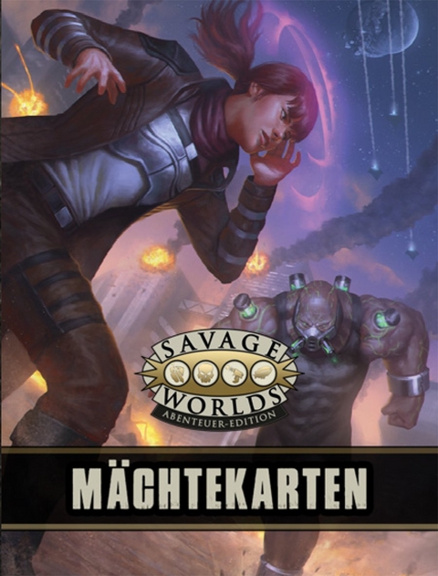 Savage Worlds M&auml;chtekartendeck - Shane Lacy Hensley