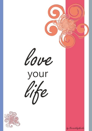 Notizbuch Love your Life / Notizbuch