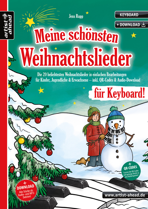 Meine sch&ouml;nsten Weihnachtslieder f&uuml;r Keyboard! - Jens Rupp