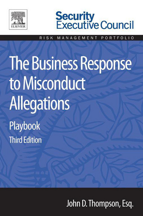Business Response to Misconduct Allegations -  John D. Thompson