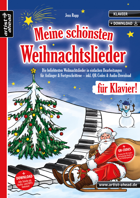 Meine sch&ouml;nsten Weihnachtslieder f&uuml;r Klavier! - Jens Rupp