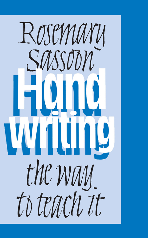 Handwriting - Rosemary Sassoon