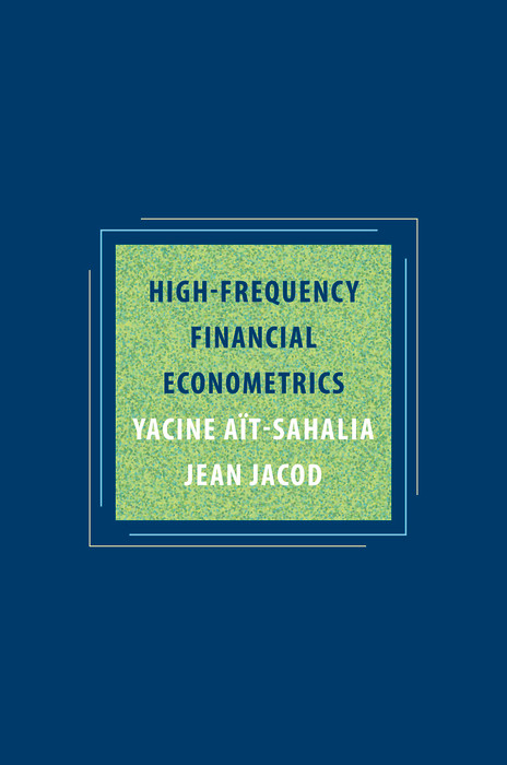 High-Frequency Financial Econometrics - Yacine A&iuml;t-Sahalia, Jean Jacod
