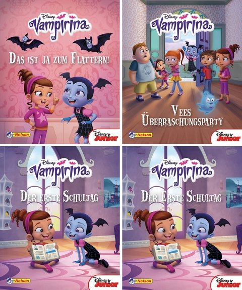Nelson Mini-B&uuml;cher: Disney Vampirina 1-4
