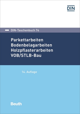 Parkettarbeiten, Bodenbelagarbeiten, Holzpflasterarbeiten