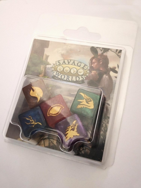 Savage Worlds Wildcard-W&uuml;rfelset