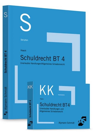 Bundle Haack, Skript Schuldrecht BT 4 + Haack, Karteikarten Schuldrecht BT 4