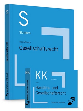Bundle Strauch, Skript Gesellschaftsrecht + Haack, Karteikarten Handels- und Gesellschaftsrecht
