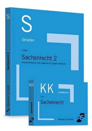 Bundle Lüdde, Skript Sachenrecht 2 + Lüdde, Karteikarten Sachenrecht