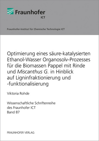 Optimierung eines säure-katalysierten Ethanol-Wasser Organosolv-Prozesses für die Biomassen Pappel mit Rinde und Miscanthus G. in Hinblick auf Ligninfraktionierung und -funktionalisierung