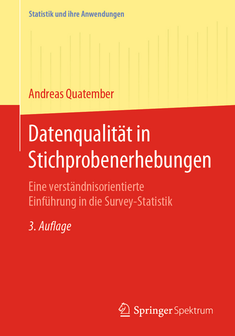 Datenqualit&auml;t in Stichprobenerhebungen - Andreas Quatember