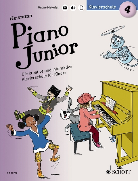 Piano Junior: Klavierschule 4 - Hans-G&uuml;nter Heumann
