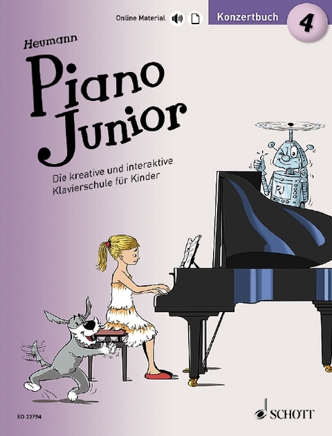 Piano Junior: Konzertbuch 4 - Hans-G&uuml;nter Heumann