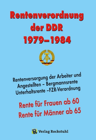 Rentenverordnung der DDR 1979–1984