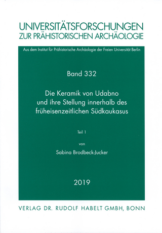 Die Keramik von Udabno und ihre Stellung innerhalb des früheisenzeitlichen Südkaukasus