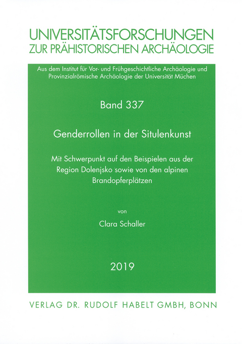 Genderrollen in der Situlenkunst - Clara Schaller
