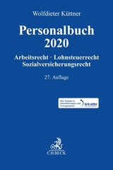 Personalbuch 2020 - Röller, Jürgen; Küttner, Wolfdieter