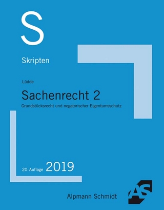 Skript Sachenrecht 2