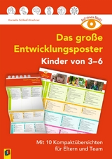 Das gro&szlig;e Entwicklungsposter &ndash; Kinder von 3&ndash;6 - Kornelia Schlaaf-Kirschner