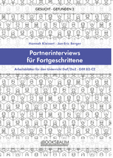 Partnerinterviews f&uuml;r Fortgeschrittene B2-C2 - Hannah Kleinert, Jan-Eric Berger