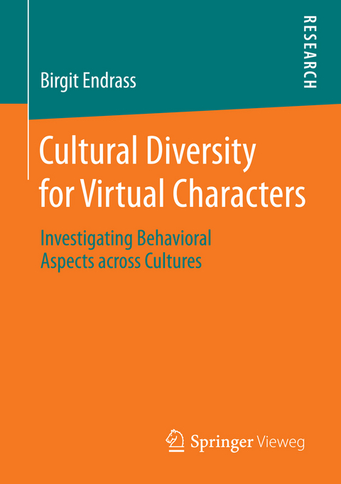 Cultural Diversity for Virtual Characters - Birgit Endrass