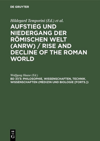 Philosophie, Wissenschaften, Technik. Wissenschaften (Medizin und Biologie [Forts.])
