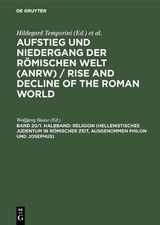 Religion (Hellenistisches Judentum in r&ouml;mischer Zeit, ausgenommen Philon und Josephus) - 