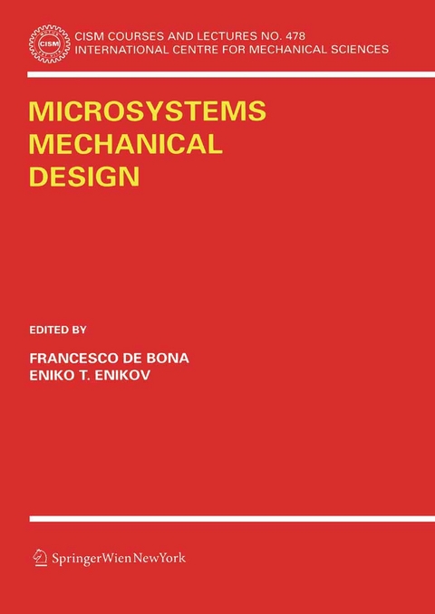 Microsystems Mechanical Design - 