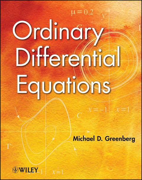 Ordinary Differential Equations - Michael D. Greenberg