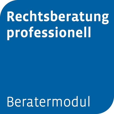 Beratermodul Rechtsberatung professionell