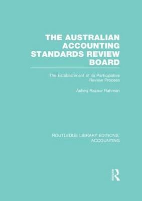 Australian Accounting Standards Review Board (RLE Accounting) -  Asheq Rahman