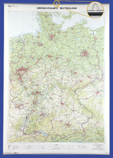 &Uuml;bersichtskarte Deutschland 1 : 750 000 -  BKG - Bundesamt f&uuml;r Kartographie und Geod&auml;sie