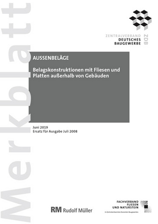 Merkblatt Außenbeläge: 2019-08