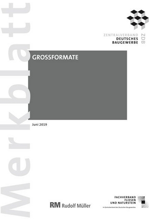 Merkblatt Großformate: 2019-08