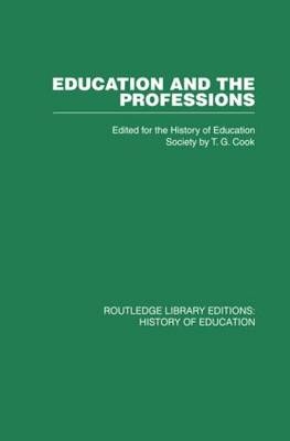 Education and the Professions -  History of Education Society