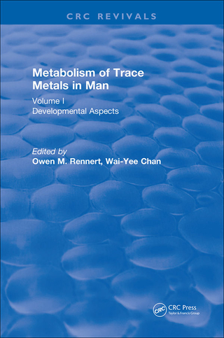 Metabolism of Trace Metals in Man Vol. I (1984)