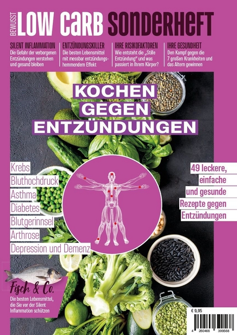 Bewusst Low Carb Sonderheft - KOCHEN GEGEN ENTZ&Uuml;NDUNGEN - Oliver Buss